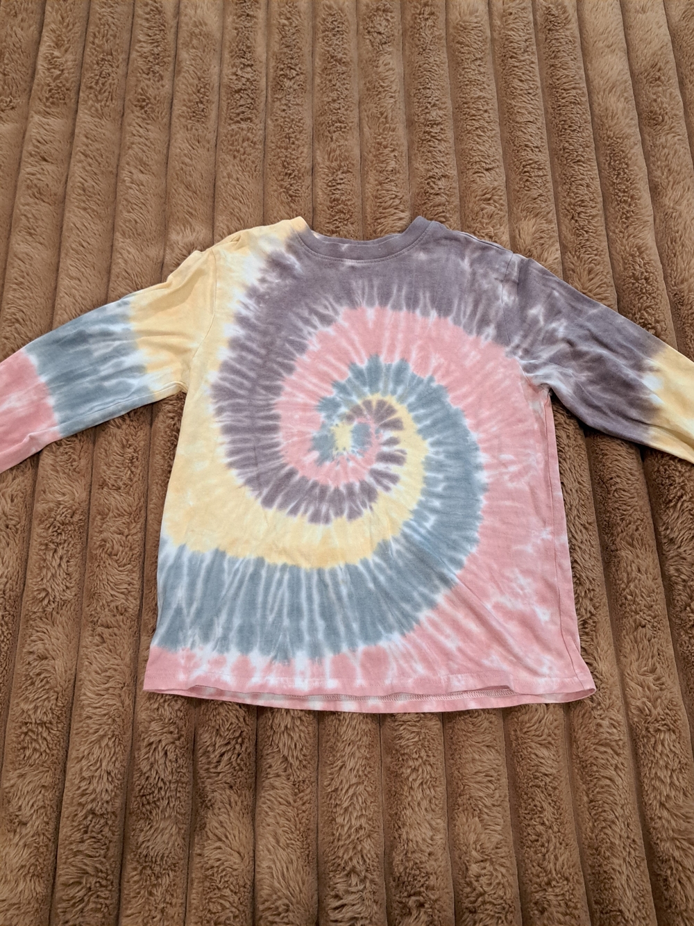 Art Class Kids Long Sleeve T-Shirt Multi Tie-Dye Unisex Small (6/7)